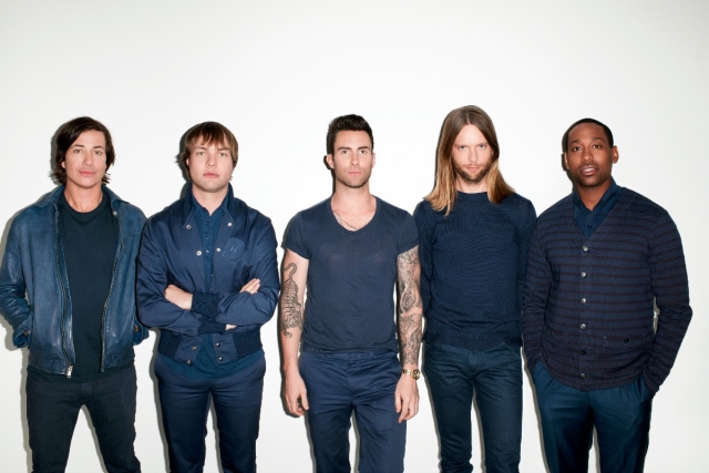 Maroon 5 na Meo Arena em junho de 2015