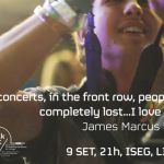 James Marcus Haney confirma presença Talk Music Sessions #4