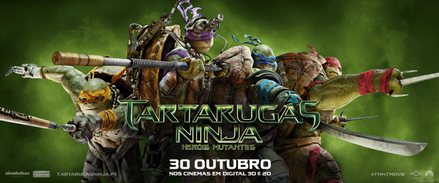 Ganha convites para as antestreias de Tartarugas Ninja: Heróis Mutantes Ganha convites para as antestreias de Tartarugas Ninja: Heróis Mutantes