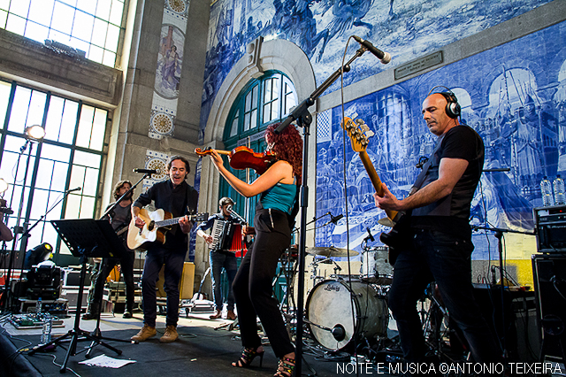 Quinta do Bill ao vivo na Estação de São Bento, no Porto [fotogaleria]