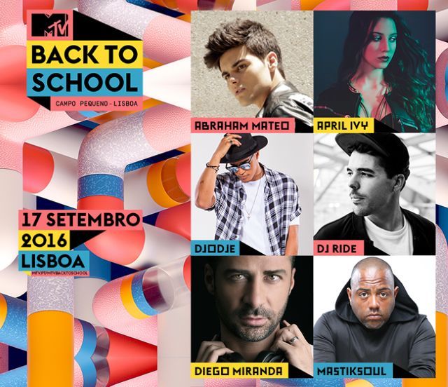 Passatempo MTV Back to School no Campo Pequeno: temos convites para sortear