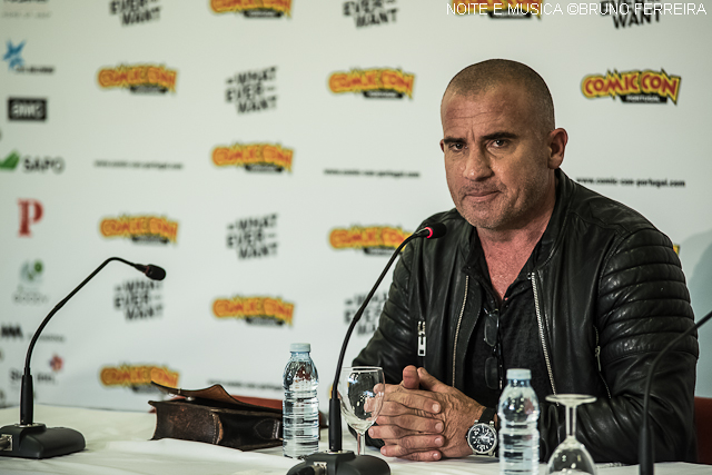 Dominic Purcell na Comic Con Portugal: "Prison Break deveria ter acabado na primeira ou segunda temporada"