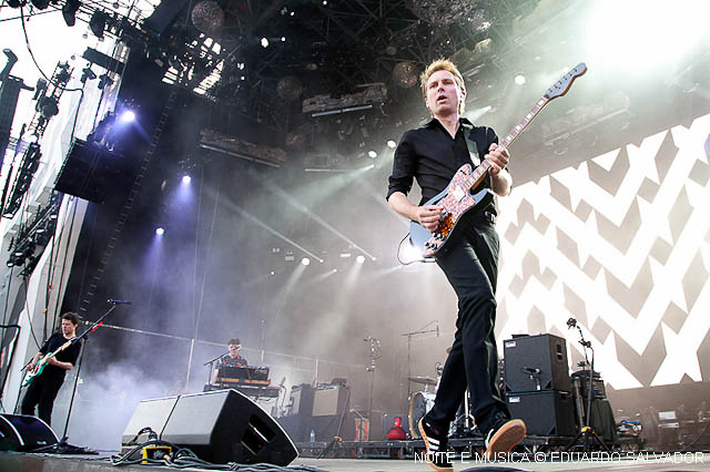 Franz Ferdinand no Campo Pequeno em março de 2022