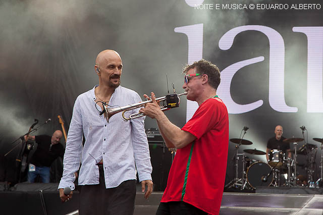 James no Rock in Rio-Lisboa: Tim Booth e um concerto nos braços do público