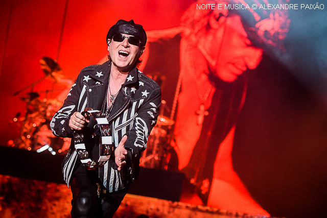 Scorpions na Altice Arena em maio de 2022