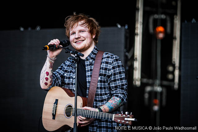 Ed Sheeran no Estádio da Luz em junho do próximo ano