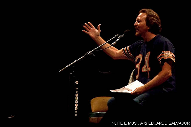 Eddie Vedder na Altice Arena: Welcome Home Mr. Nice Guy [fotos + texto]